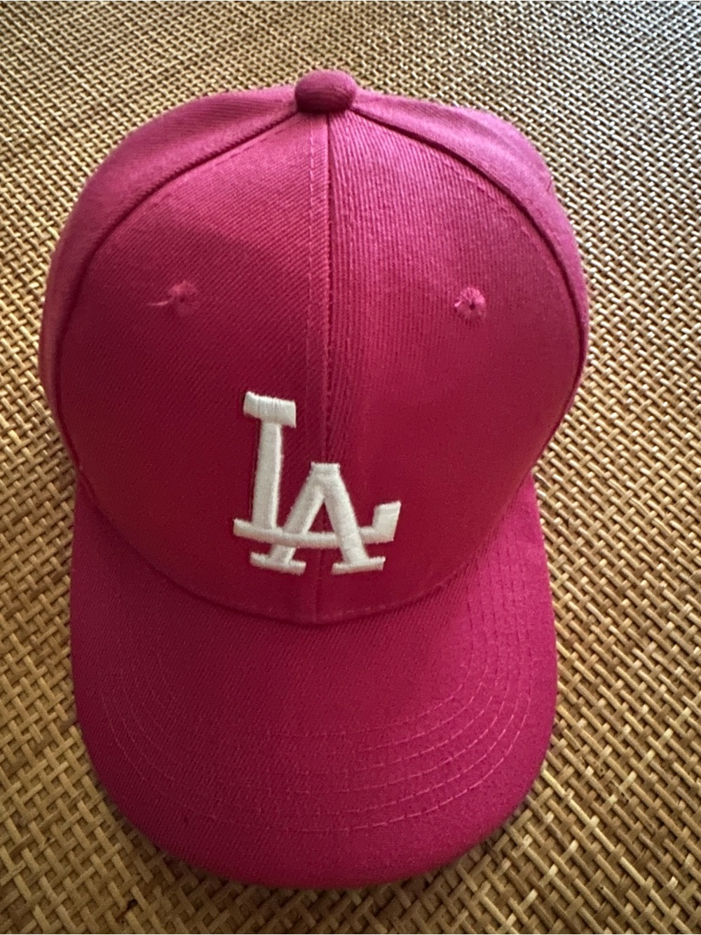 Dodgers Hot Pink Inspired LA Baseball Cap - Classic Logo